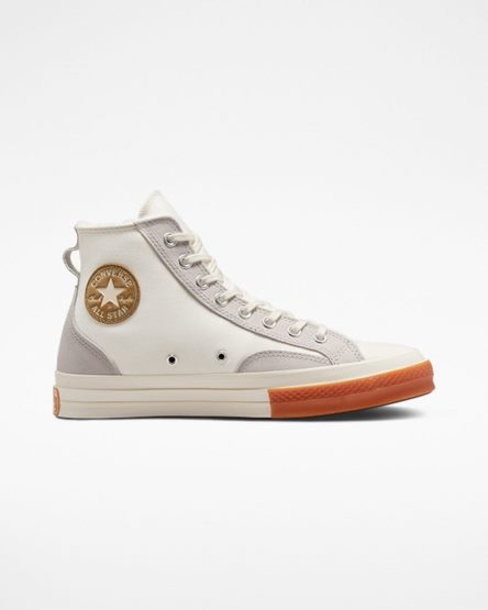 Zapatillas Altas Converse Chuck 70 Lined Colorblock Hombre Blancas | PE 7L0852